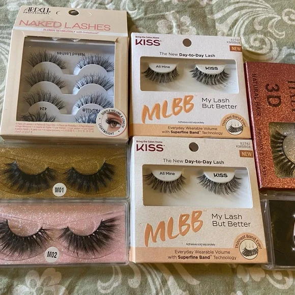 Assorted Eyelash Collection - Black (11 pcs)
